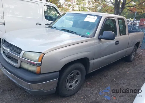 2004 Chevrolet Silverado 1500 Ls из США, поврежденный, VIN 2GCEC19V141284704